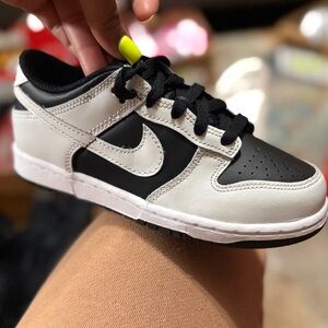 Nike Kids Black and White Sneakers